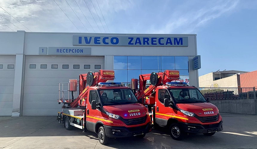 Iveco Daily para el parque de bomberos de Salamanca.